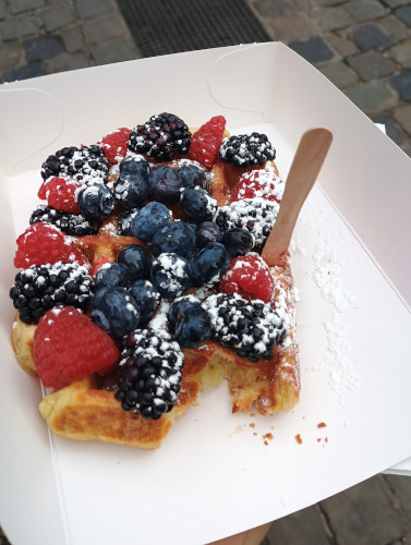 And after the conference is over, do treat yourself with a waffle. They are really good!