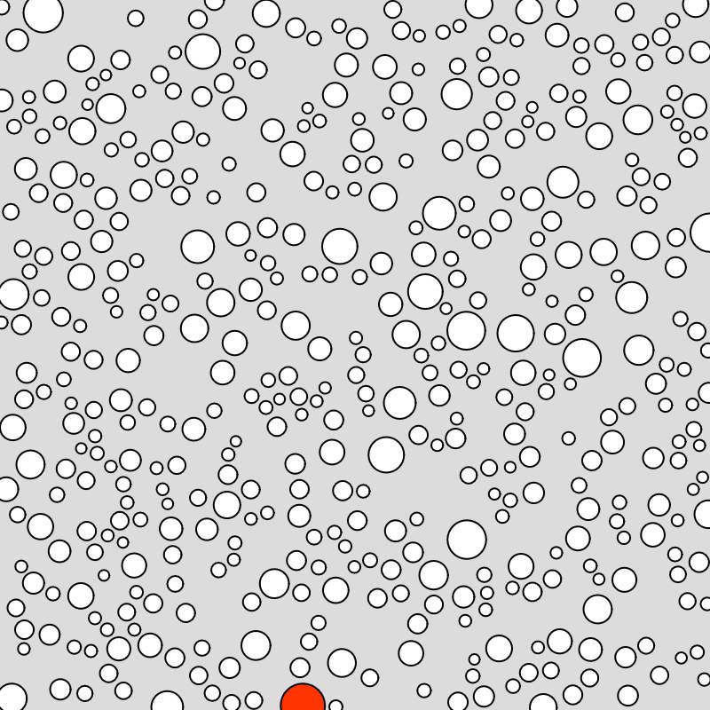 Bubbles pop in and out of existence