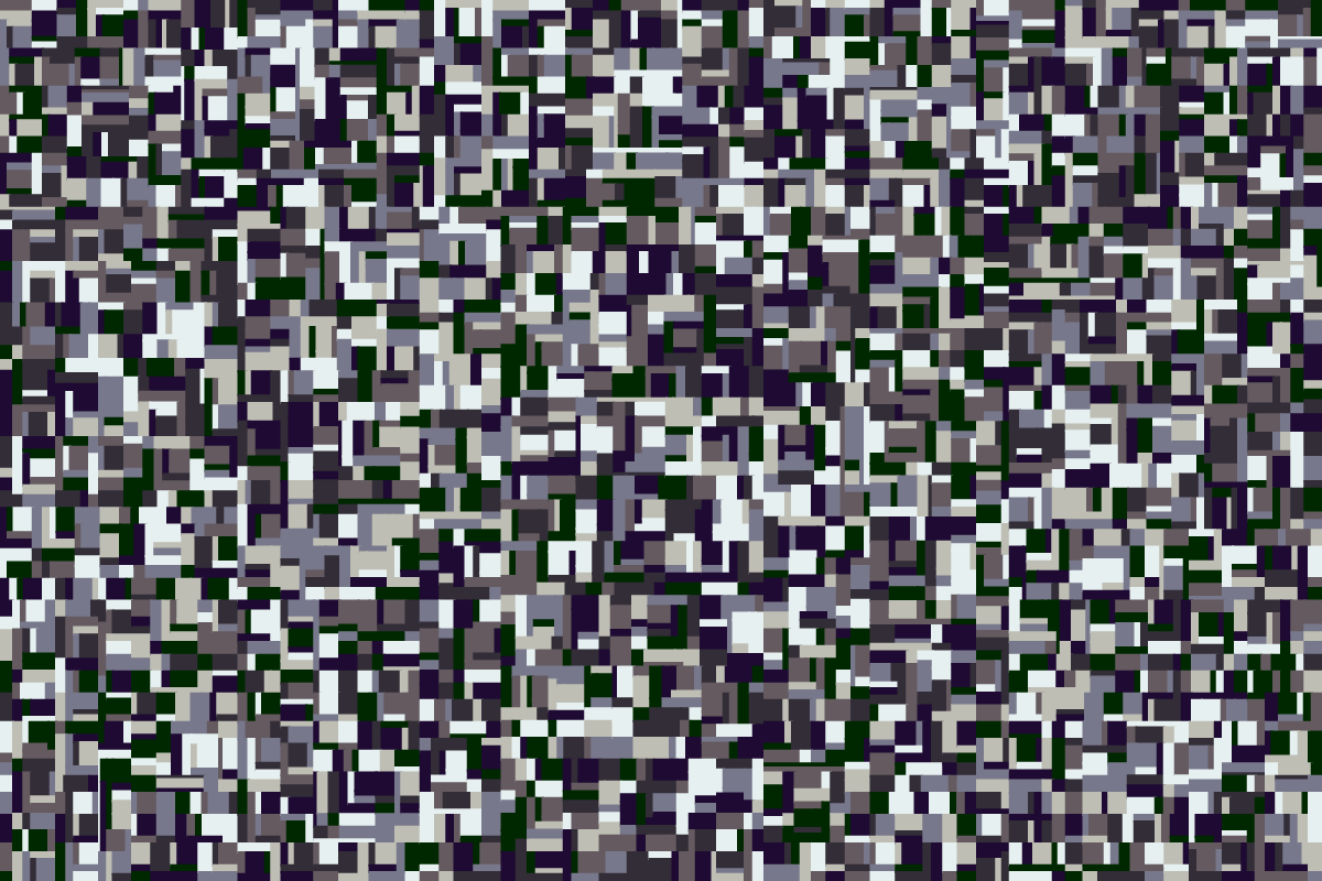A colorful mess of rectangles